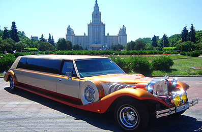 лимузины Москвы: стиль ретро